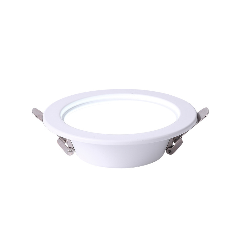 LED downlight, embedded circular high-brightness lighting lamp, household, commercial, hotel engineering special large-hole ceiling downlight Item Picture
