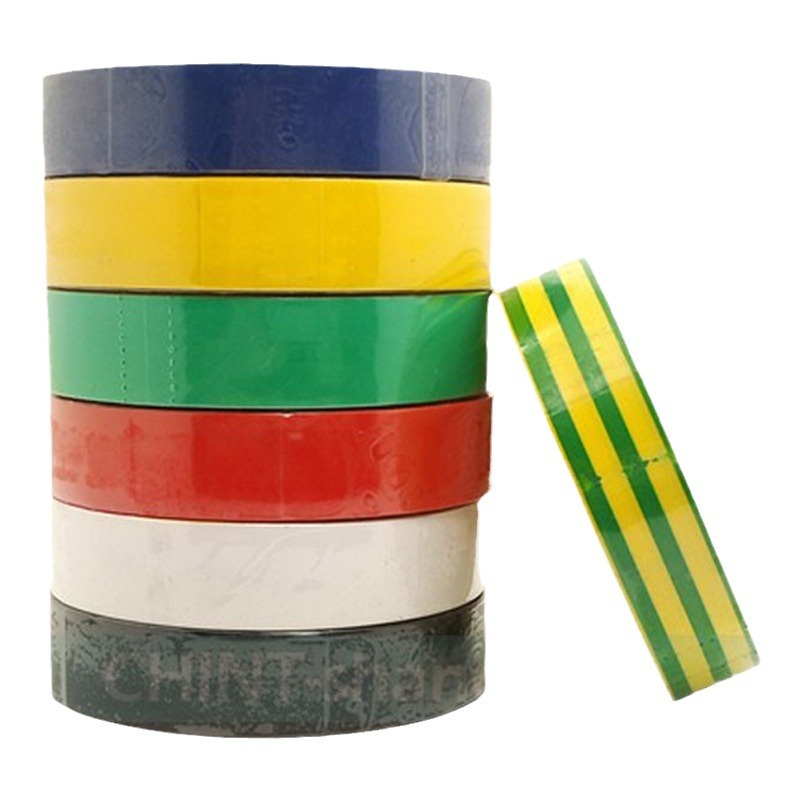 电工胶带现货供应电工胶带批发防水电工胶带电工胶布绝缘胶带白底实物图