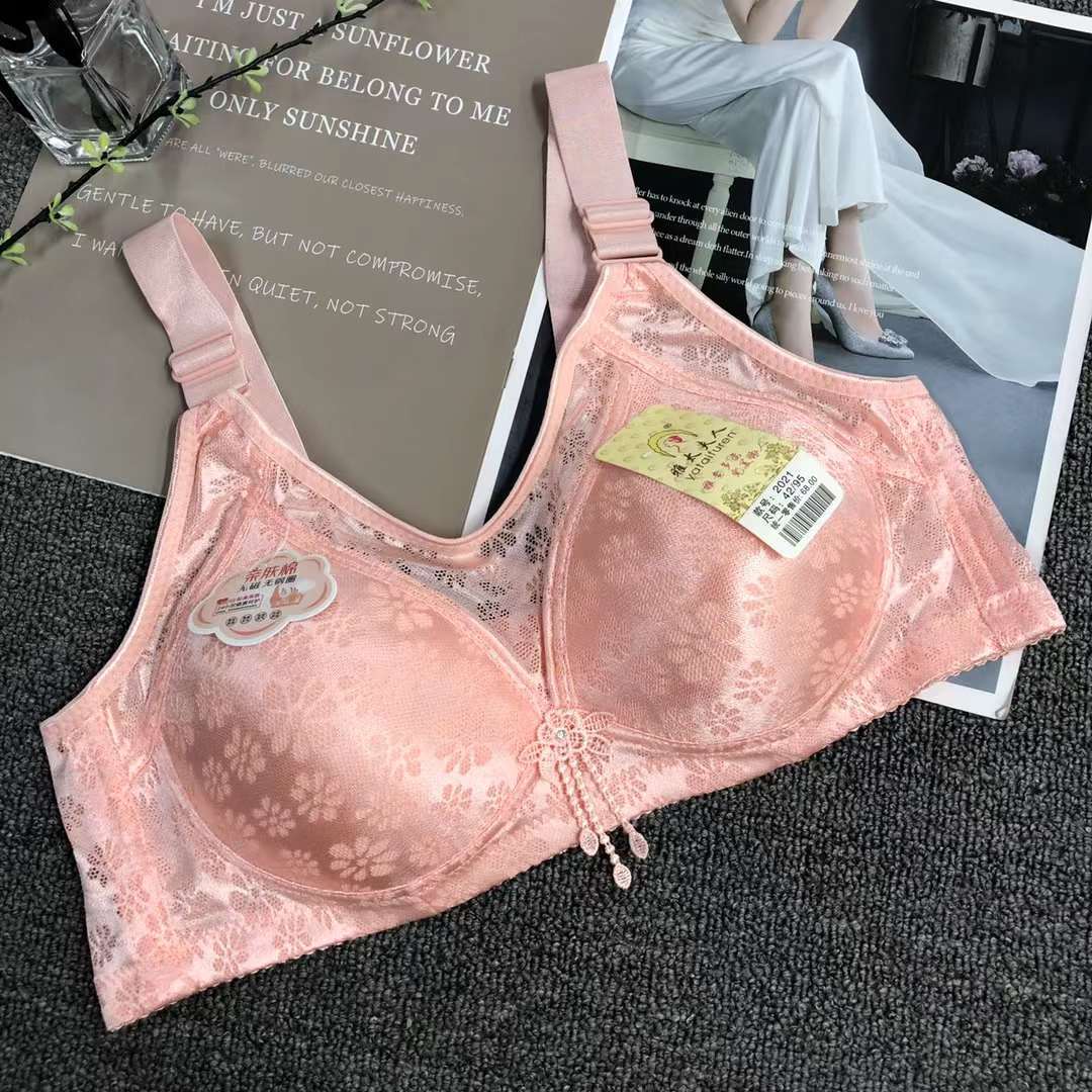African and European style bra, four-row lace, thin, no underwire bra, cotton small chest, large size bra, sexy bra Specification drawing