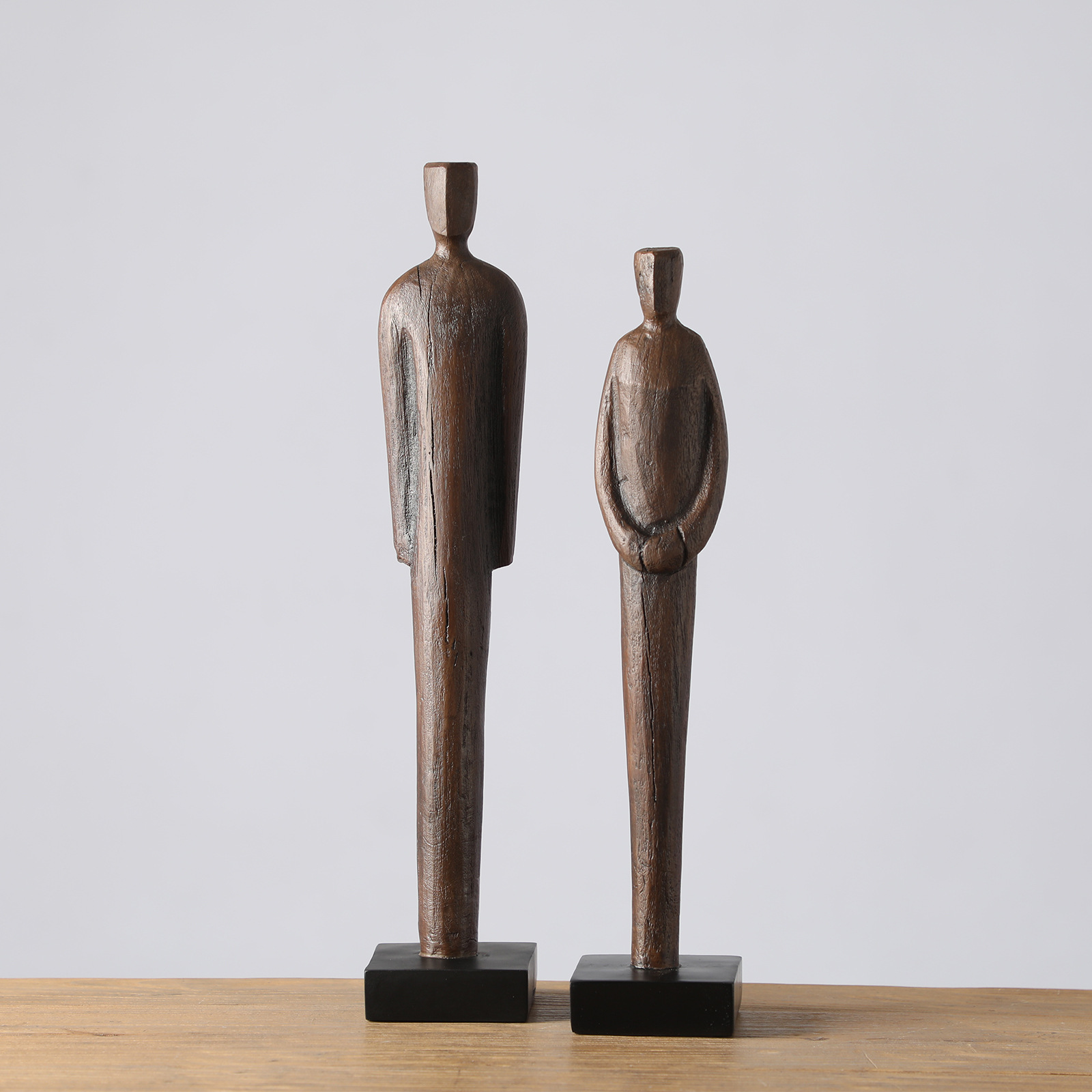 2026 New modern and simple resin figure figurines, creative art decorations for the living room entrance, home tabletop handicrafts