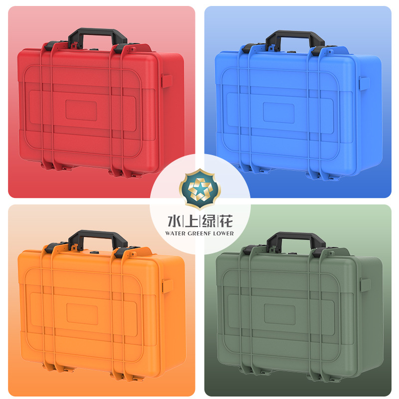 Factory direct sales of multi-functional portable toolboxes for car maintenance, industrial-grade waterproof and shock-resistant storage boxes for instruments and equipment Specification drawing