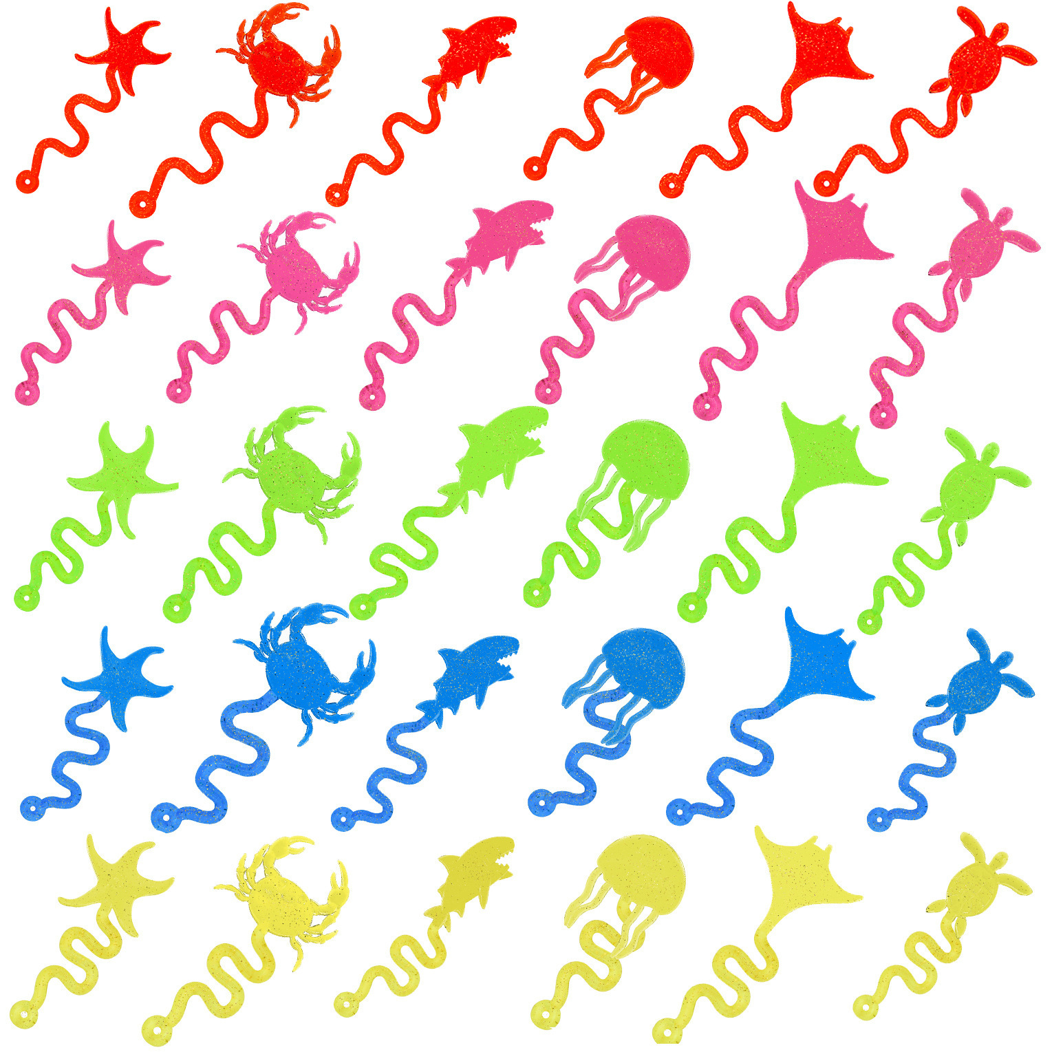 Cross-border sticky Marine animal, sticky hand prank toy, wall climbing elastic stretching release, TPR stress relief, sticky fun