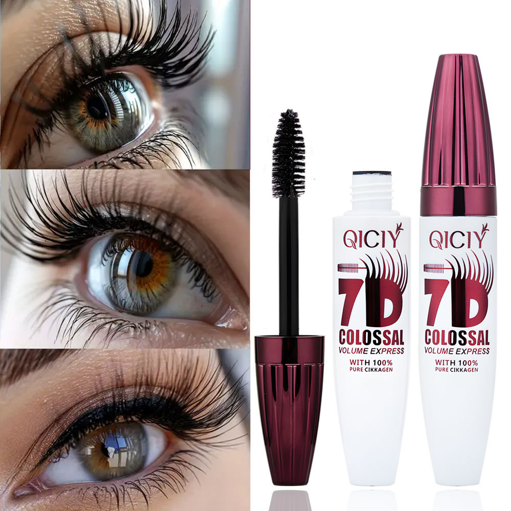 【 Cross-border Exclusive 】QICIY-7D Mascara Waterproof, Thick, curling and Non-smudging Black Mascara wholesale Application Scenario