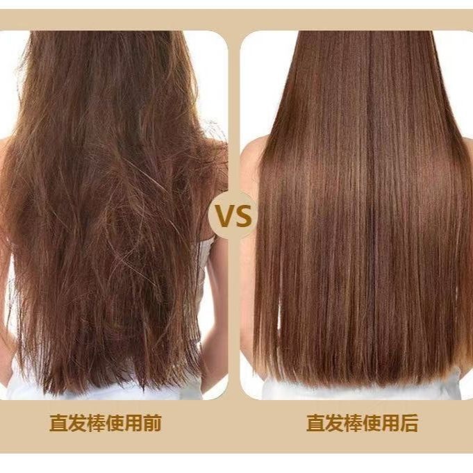Peinado de alisado transfronterizo flequillo seco y húmedo peinado de cobre de doble uso alisador de pelo rizador de peinado doméstico alisador de pelo eléctrico Application Scenario