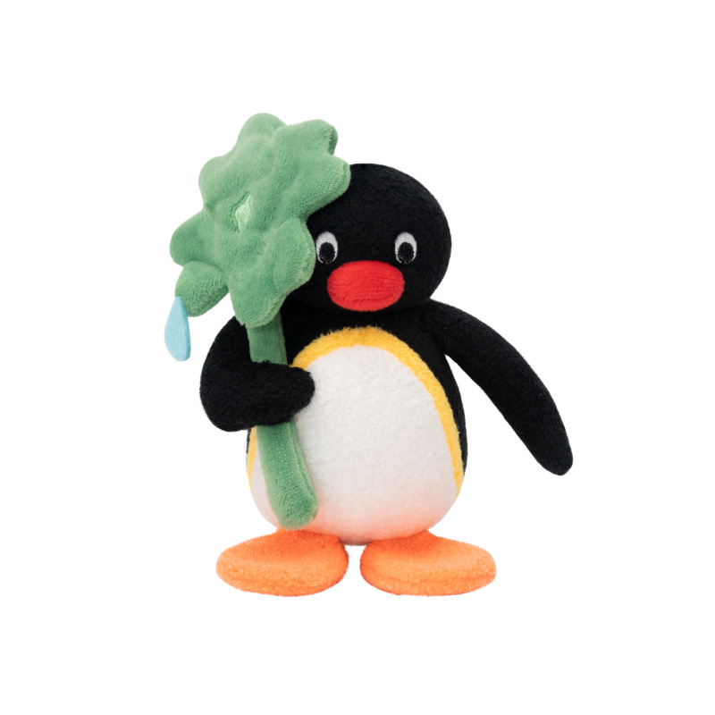 Genuine Pingu Classic Penguin Family Flower Language Series plush toy backpack pendant Keychain pinga pendant Item Picture