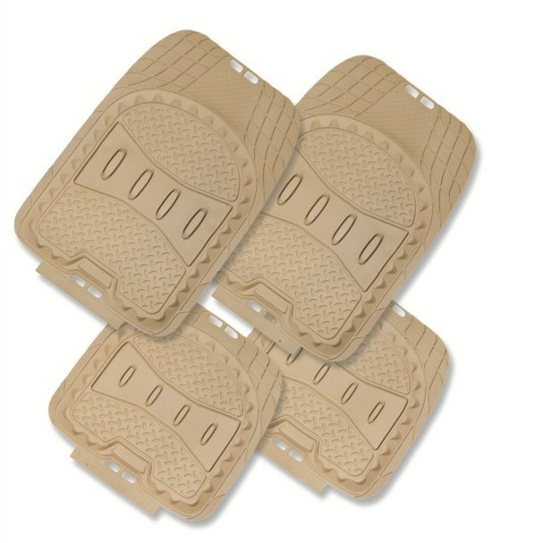 汽车脚垫防滑纹路西瓜盆设计通用脚垫耐脏耐用无异味pvc脚垫批发细节图