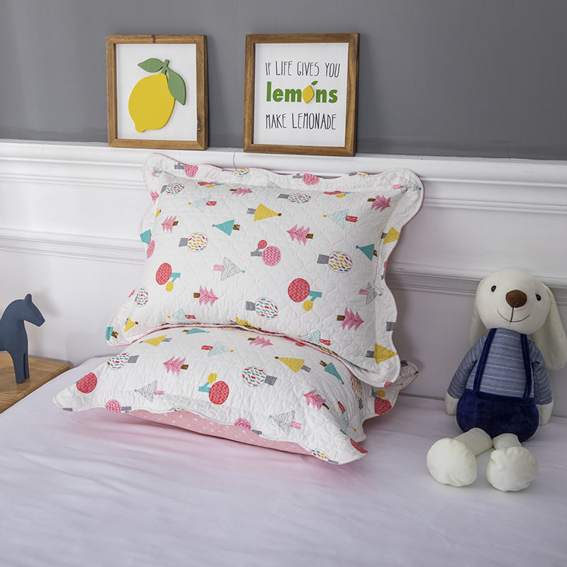 Pure cotton children's cartoon pillowcase, 40x60 pillow core inner liner, one kindergarten pillowcase, suitable for Nordic-style home furnishings Application Scenario