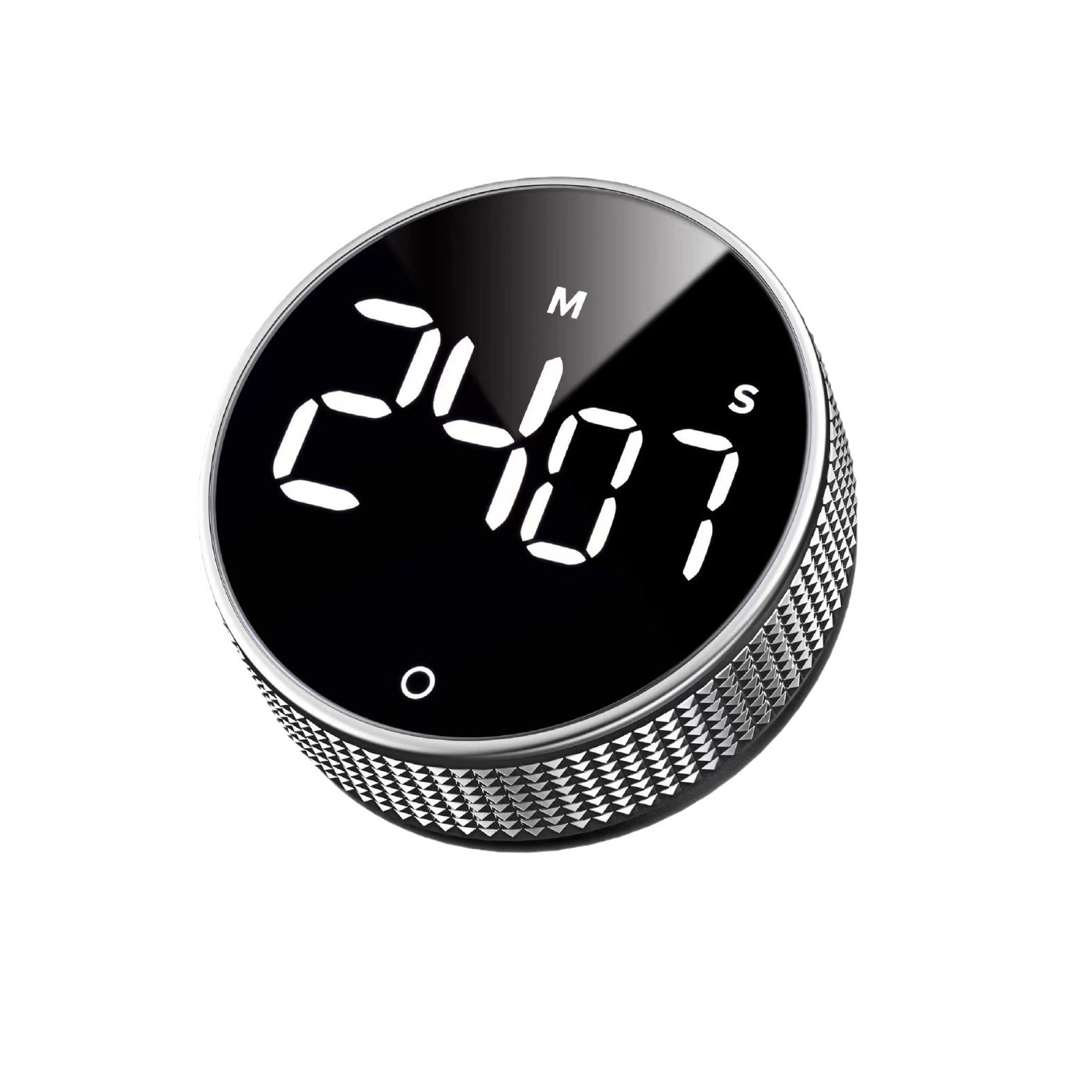 Rotating countdown timer, kitchen magnetic suction student LED LCD baking timer, large screen children's wholesale reminder Item Picture