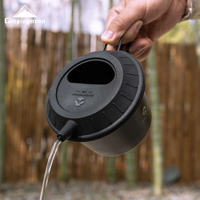 Koman S-GH Sherla food-grade silicone lid, camping coffee hand-brewed lid, Sherla bowl universal lid Application Scenario
