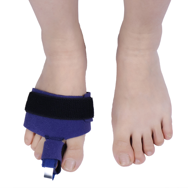 Blue orthodontic toe correction band, suitable for both men and women, relieves foot discomfort. Genuine product, fracture rehabilitation, and toe fixation Specification image