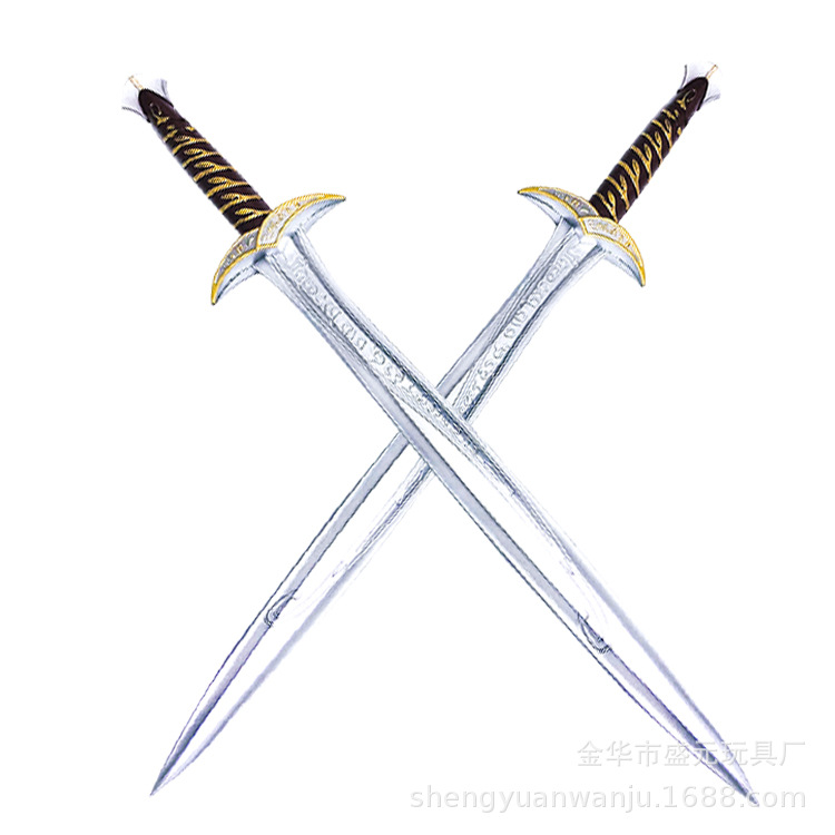 The Hobbit, the Sword, The Lord of the Rings, PU simulation sword, children's toy, sword, film and television simulation weapon model Item Picture
