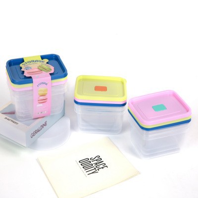 Mini fresh-keeping box, meal replacement fruit salad box, small fruit meal box, baby food storage box, packaging and sealing box details Picture