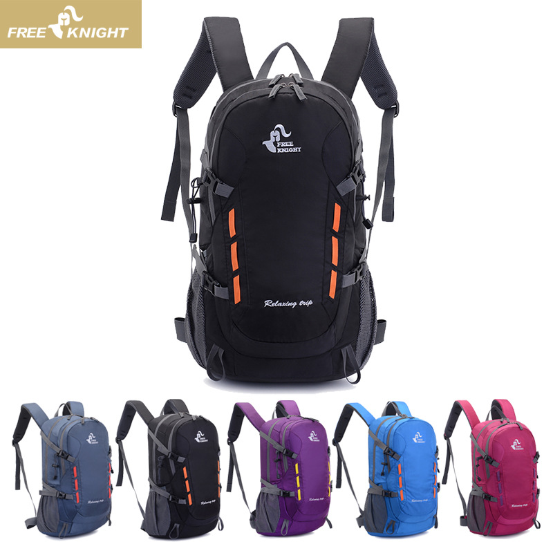 FREE KNIGHT Foreign Trade New Outdoor Backpack 40L Waterproof Nylon Backpack Riding Bag