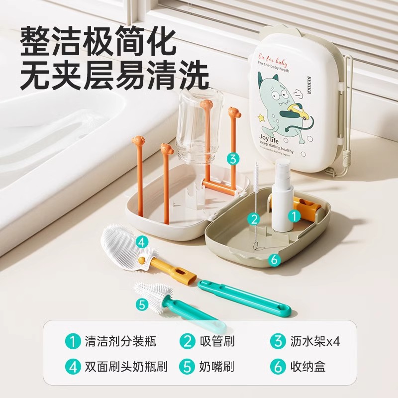 奶瓶刷/奶嘴刷实物图