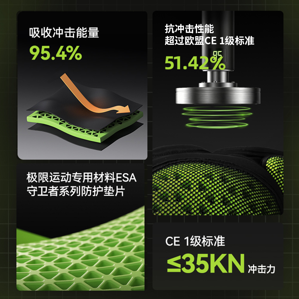 组合运动护具实物图