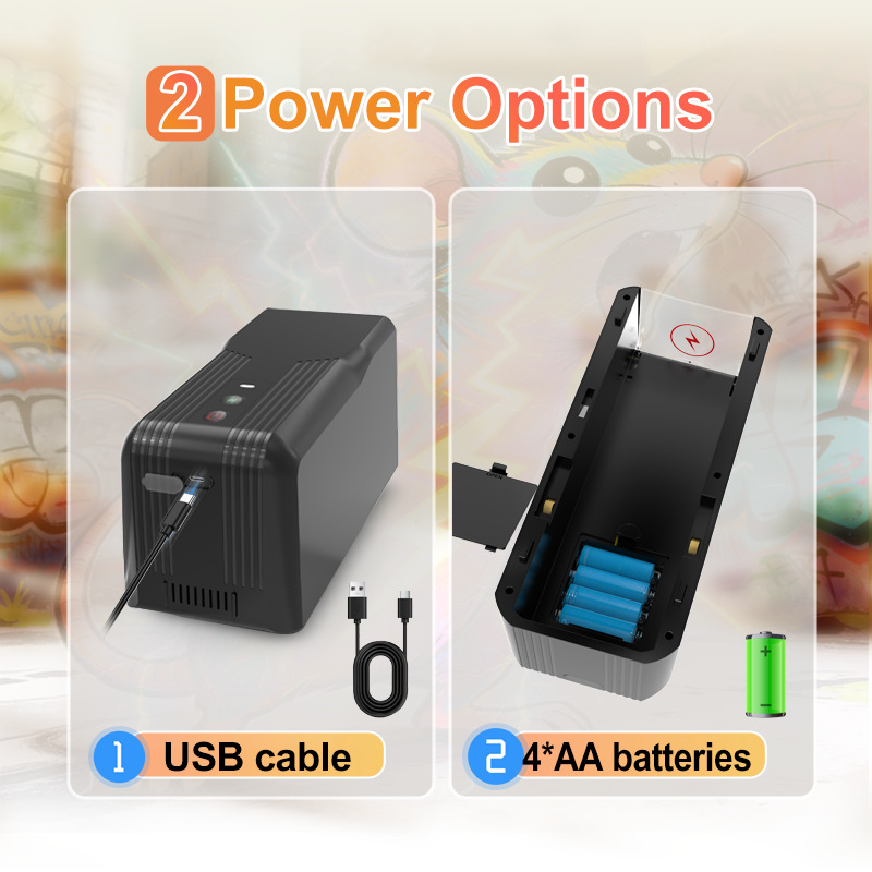 New cross-border fully automatic rat killer, high-power rat trap, battery plug-in dual-purpose, high-voltage electric shock rat killer Specification image