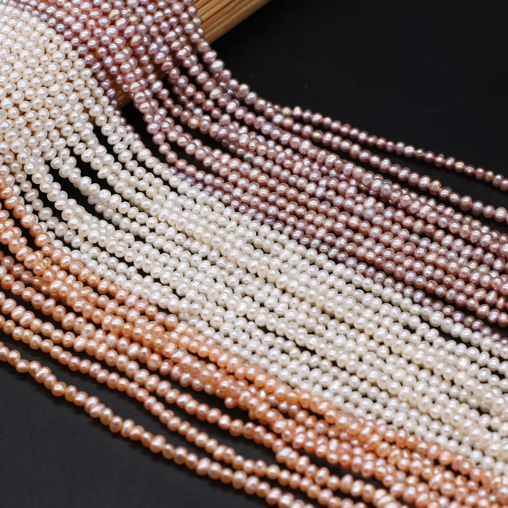 精美天然淡水珍珠土豆珠 DIY饰品配件手工珠宝项链半成品制作批发