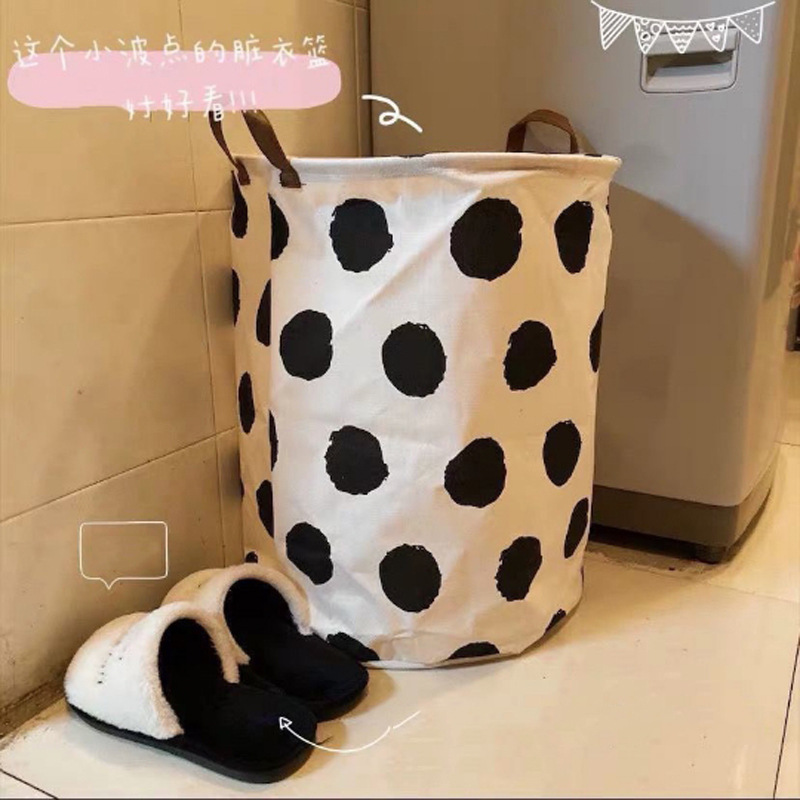 Light luxury dirty clothes basket, cotton and linen bedroom storage bag, laundry storage basket wholesale, cotton and linen storage basket, moving packing bag factory