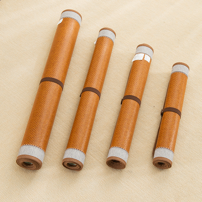 儿童凉席藤席幼儿园午睡专用婴儿床冰丝席子宝宝透气吸汗夏季草席细节图