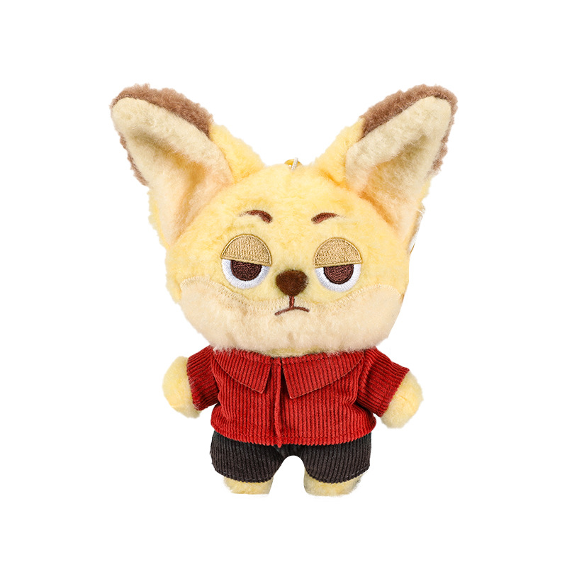 Disney-authorized Zootopia series Judy Nick Leopard Police Officer plush toy keychain Item Picture