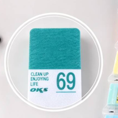 Mr.OK factory direct supply sponge scouring pads, double-sided cleaning sponges, kitchen cleaning sponges, dishwashing sponges, pot scrubbing sponges details Picture