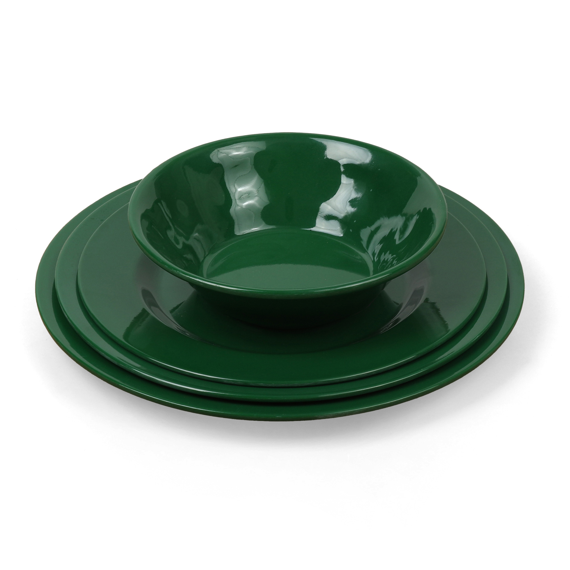 Export melamine tableware sets, Amazon cross-border light luxury high-end melamine bowl and plate sets wholesale factory full figure