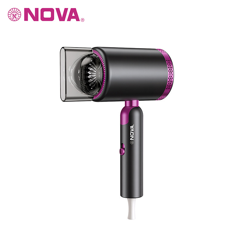 NOVA NV-7426 Blue Light Hair Care Folding Hair Dryer 1200W Hair Care, Hair nourishing, smooth and frizzy Item Picture