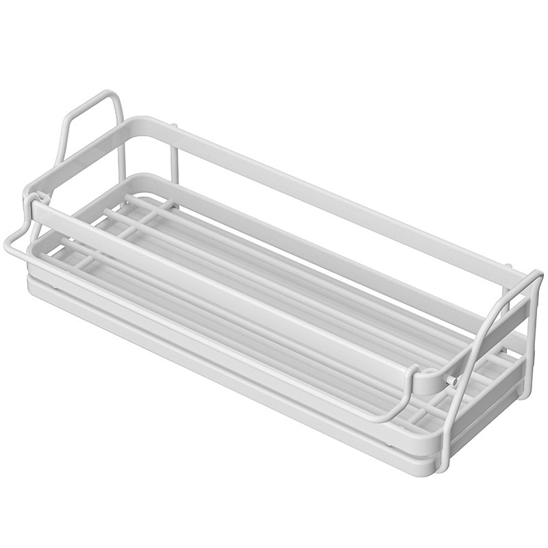 Kitchen storage rack, rag storage rack, non-perforated seasoning rack, sink, sponge draining basket, wall-mounted sink wonder Item Picture