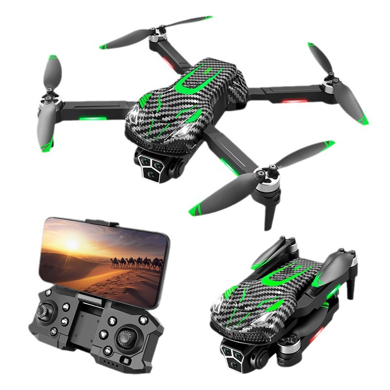 The cross-border new product S17 unmanned aerial vehicle (UAV) features brushless optical flow obstacle avoidance and high-definition shooting. It is a four-axis remote-controlled aircraft for foreign trade Item Picture