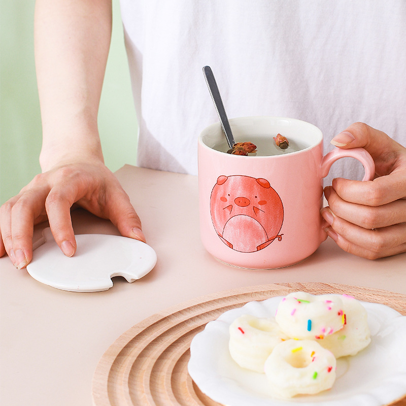 杯子/陶瓷杯/陶瓷/保温杯/热转印陶瓷杯8OZ产品图