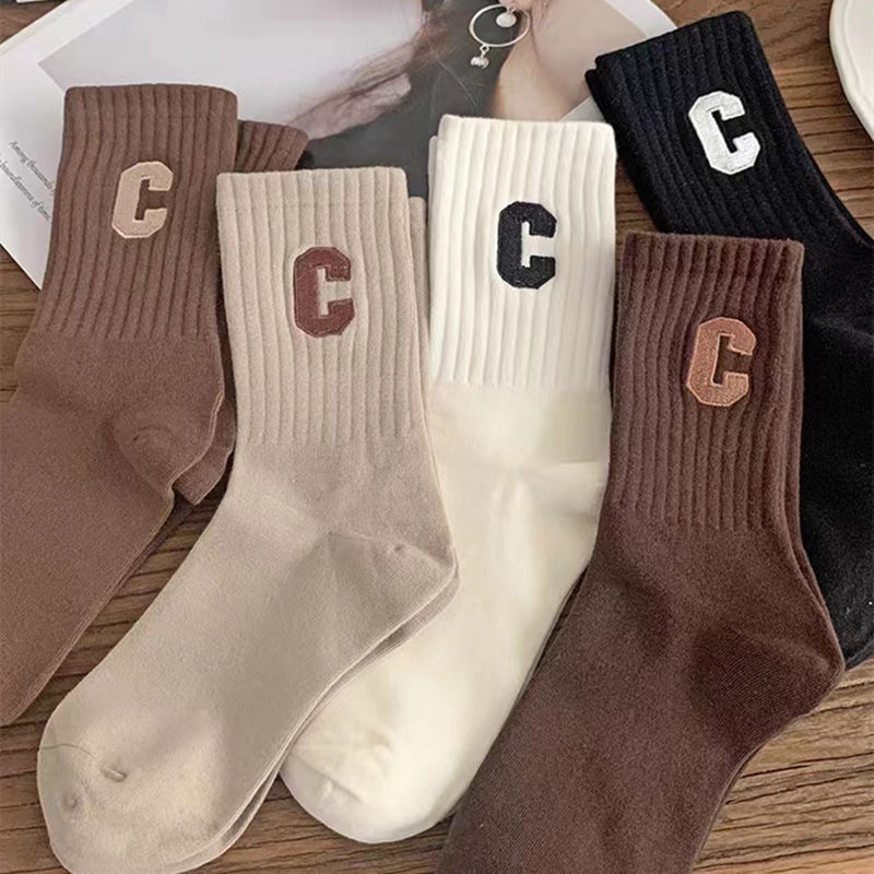 Men's mid-length socks for autumn and winter are trendy and versatile. Factory direct sales of anti-odor men's socks for basketball Specification image