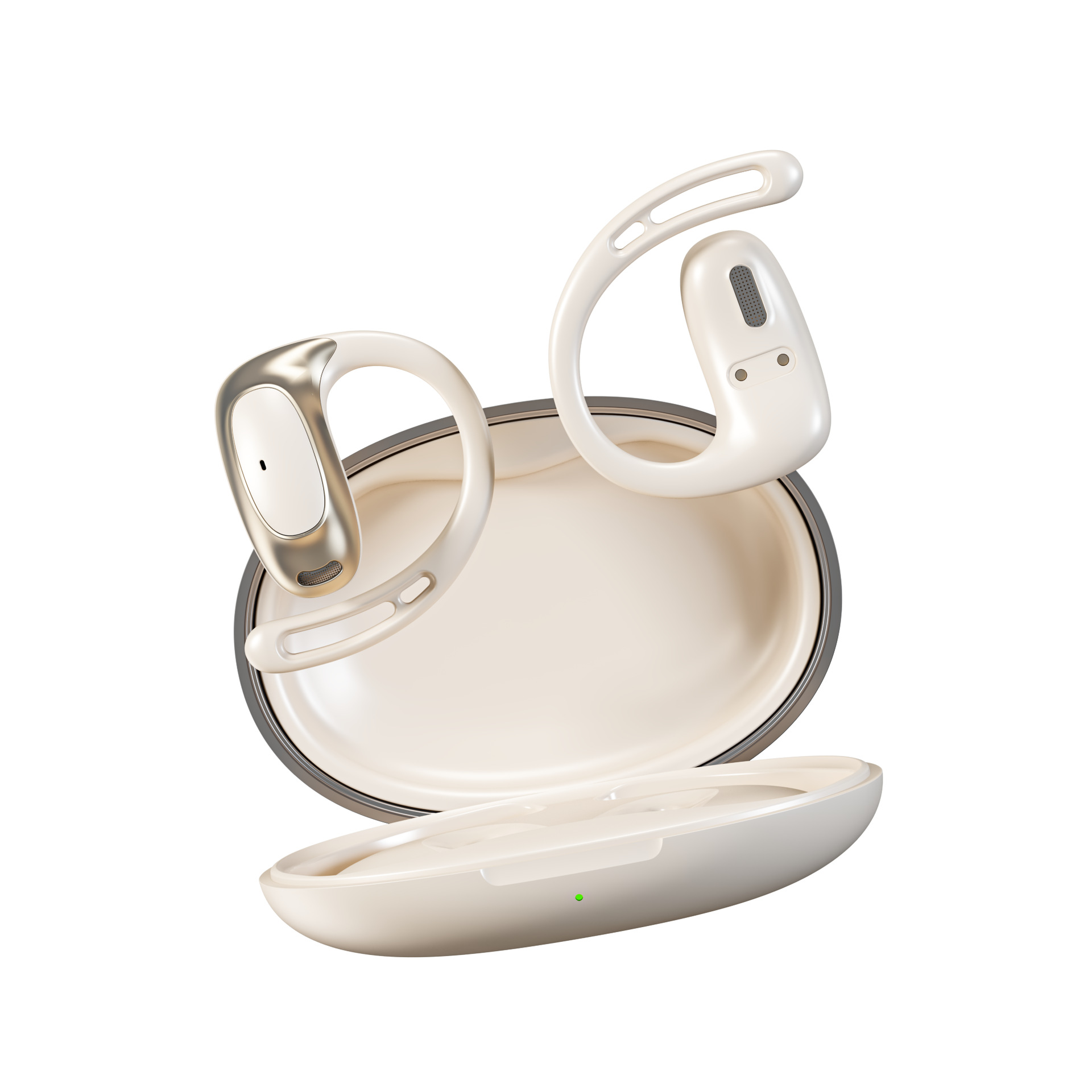 The new cross-border over-ear Bluetooth headphones are lightweight, comfortable, have an ultra-long battery life, and feature silicone low-latency non-in-ear ear tips Item Picture