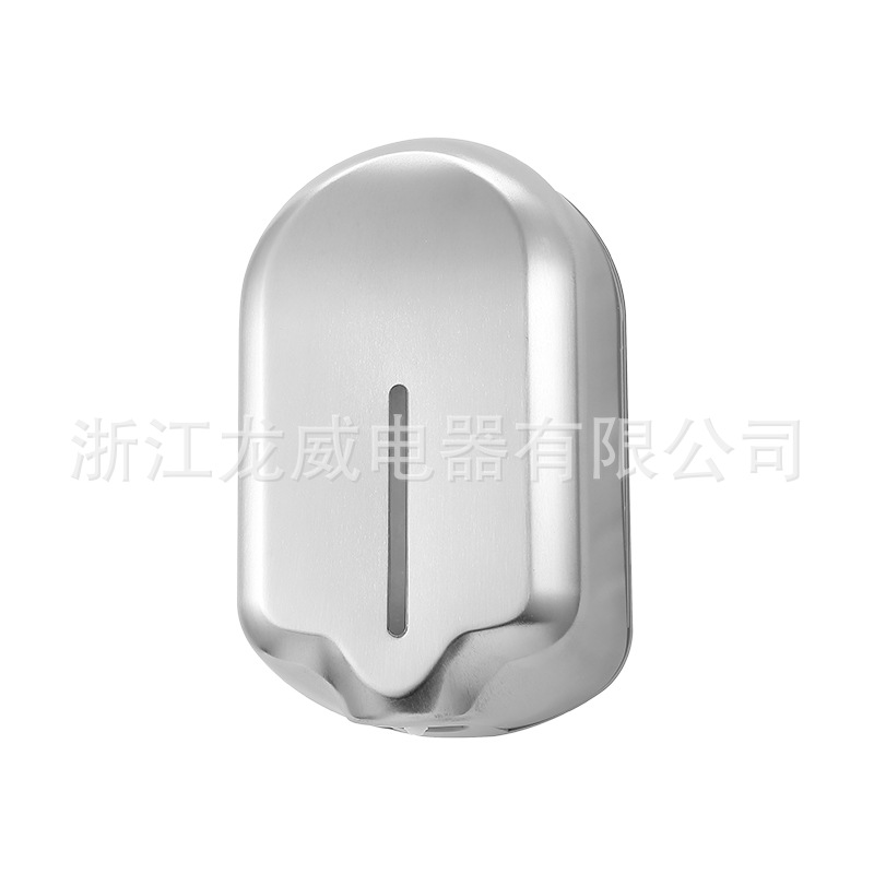 KINGWE卫生间酒店自动感应皂液器304不锈钢智能感应消毒器泡沫器白底实物图