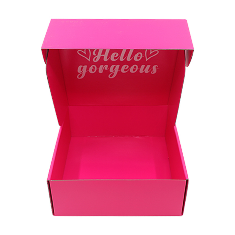 The manufacturer's best-selling custom color box, universal packaging box, top and bottom cover paper box, large quantities of white paper box, color printing logo Specification drawing