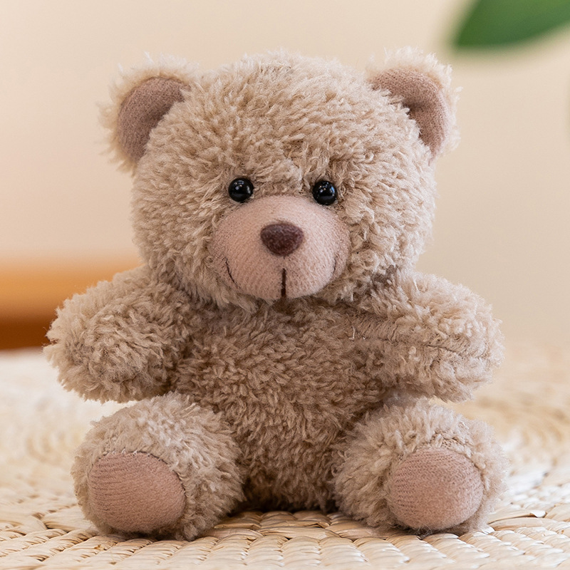 Cute moe doctor oso pequeño colgante peluche peluche peluche bolso bolso colgante llavero peluche muñeca details Picture