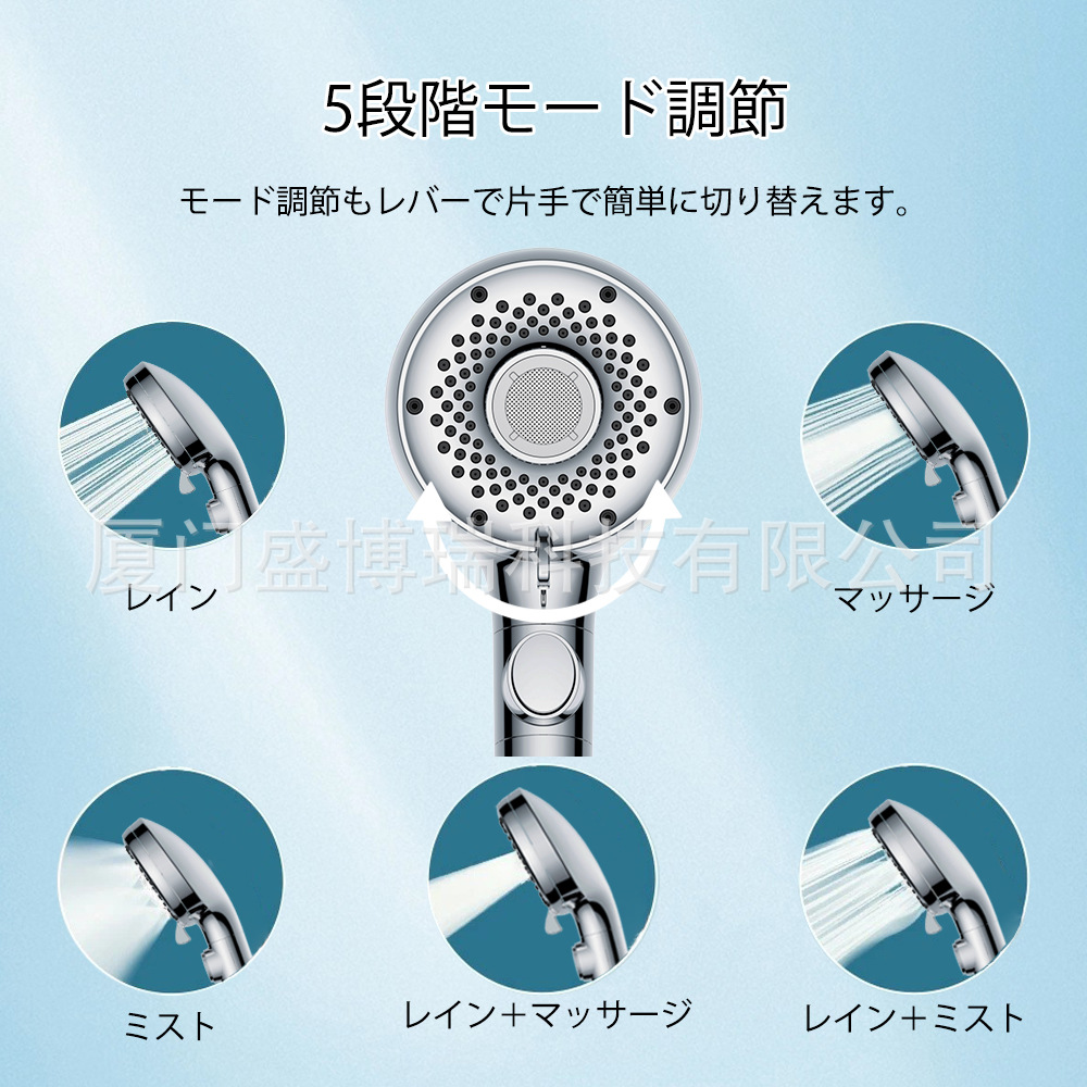 花洒/花洒调节/淋浴器喷头/喷头水龙头/手持风扇产品图