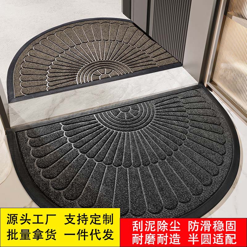 半圆户外地垫刮泥除尘防滑门垫家用进门脚垫商用酒店门口地垫厂家