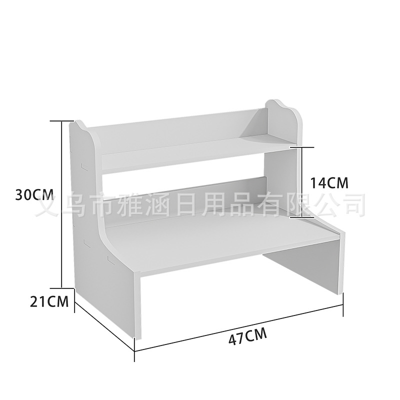置物架/货架/居家收纳用品/发箍置物架/餐具白底实物图