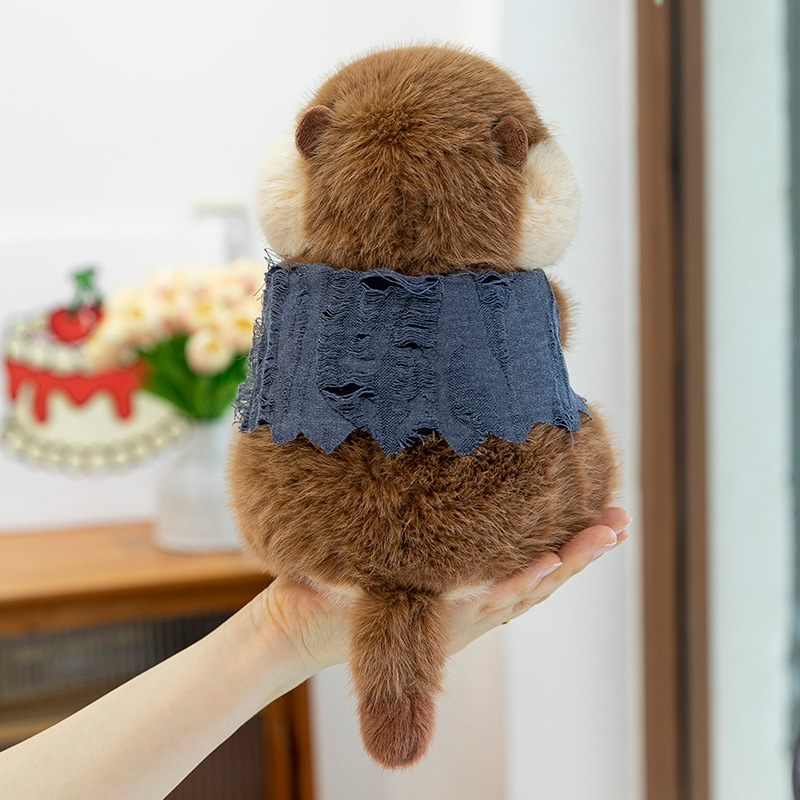Wholesale of super cute marmot plush toys, claw machine dolls, children's soothing dolls and home decorations Specification image
