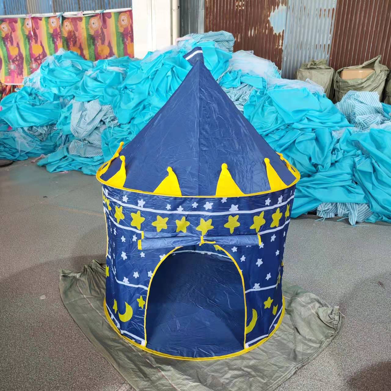 Children's tent, toy house, princess castle, yurt, boy = child, girl, indoor play, house, indoor tour Specification image