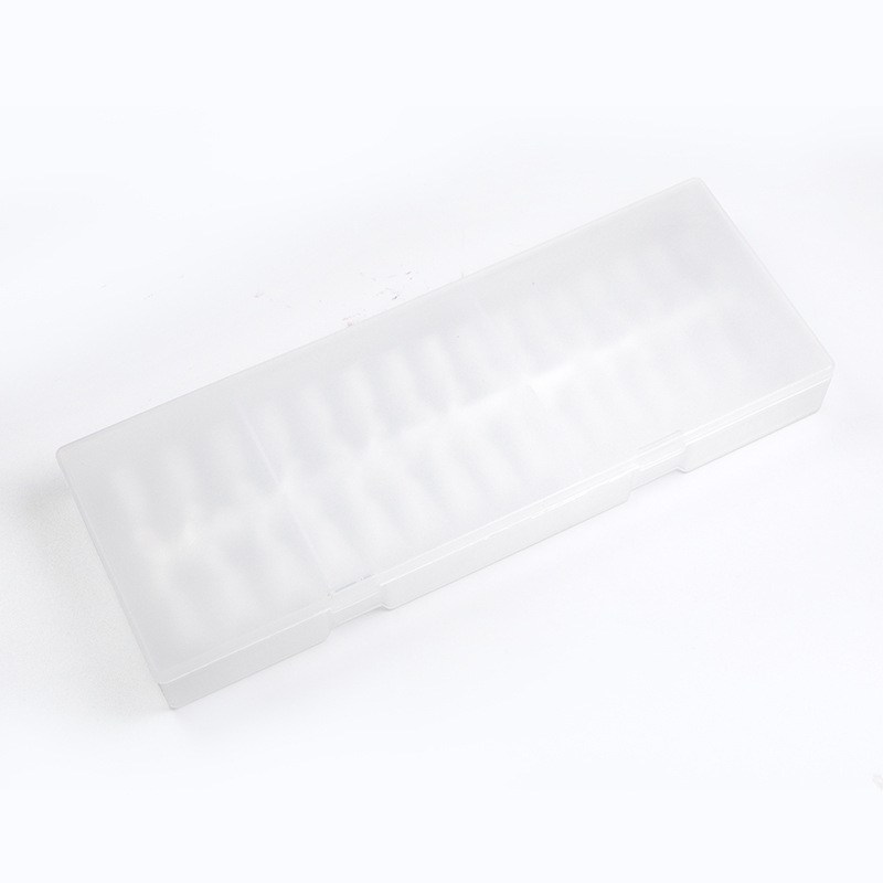 Nail tip auxiliary line: Shallow semi-attached nail tip, oval-shaped, seamless, no-cut, ultra-thin, natural fit, specially designed for nail salons Item Picture