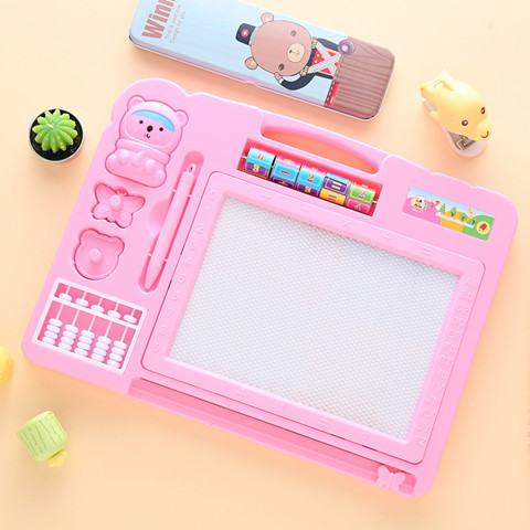 大号磁性画板 玩具 儿童写字板彩色涂鸦礼物 画板笔 磁性画板