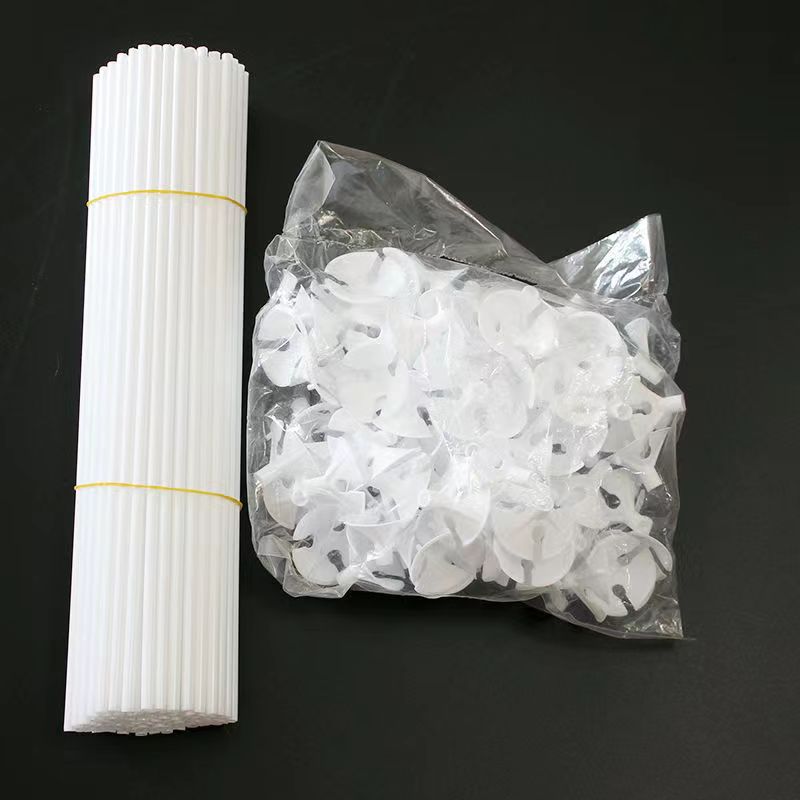 Latex balloon stick holder, 40cm plastic stick, balloon accessory, cup stick, advertising balloon, made of brand new material Application Scenario