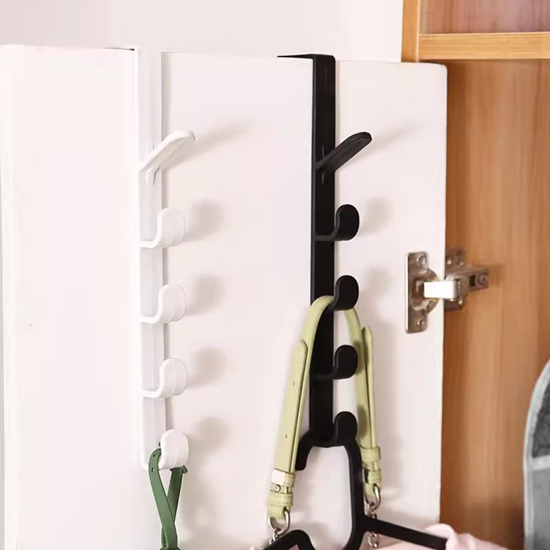 Behind The Door Hook, No Need For Drilling, Wall-Mounted Clothes Hanger, Door Hanger, Wall Hanger, Powerful And Traceless Clothes, Hat And Coat Hook Application Scenario