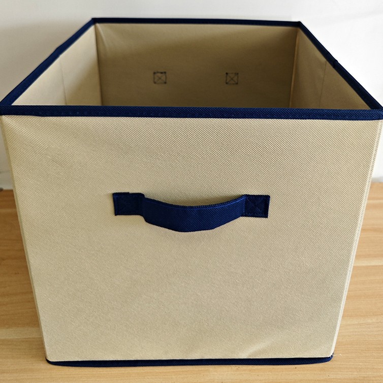 家用无纺布收纳箱布艺收纳整理宿舍可折叠储物盒衣服大号储物箱产品图
