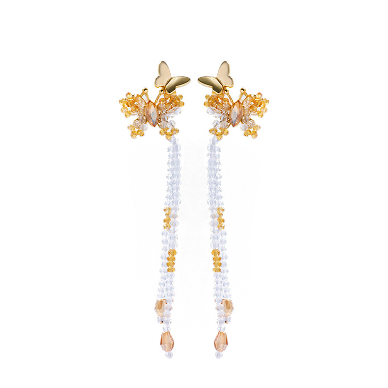 耳钉/新款/钛钢耳钉/10k金耳钉/耳夹白底实物图