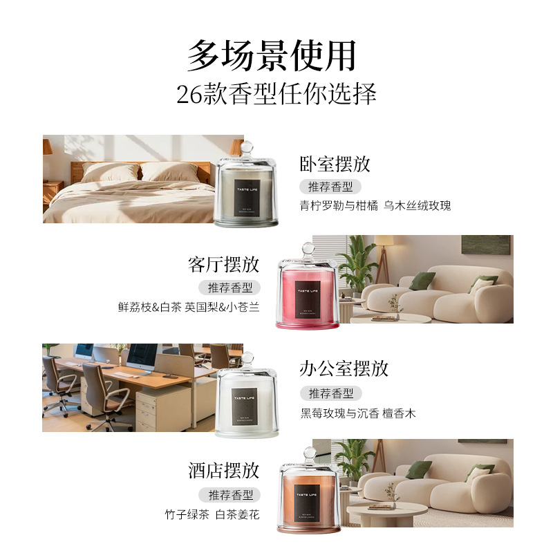 香薰蜡烛/香薰/香薰香氛/香薰片/香薰伴手礼细节图