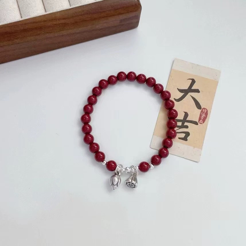 水晶手串/手链/新款饰品/水晶手链/四叶草手链产品图