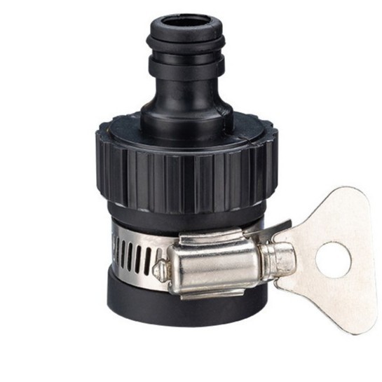 Plastic pacifier 4-inch connector, black water gun connector, water pipe connector accessory, faucet connector