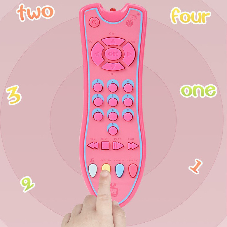 Simulación multilenguaje transfronterizo juguetes para bebés juguetes de iniciación para niños simulación telecontrol de tv Application Scenario